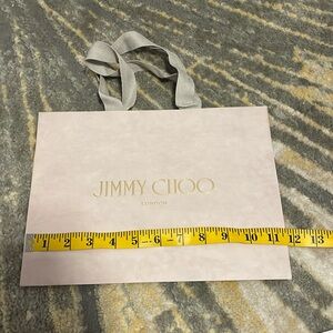 Jimmy choo shopping bag